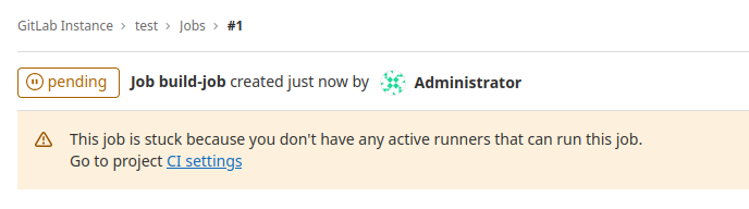 gitlab-stuck